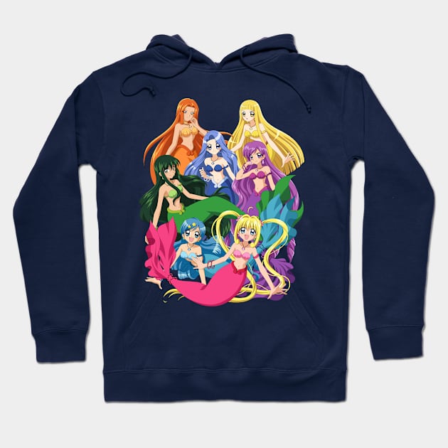 Mermaid Melody Hoodie by albertosancami